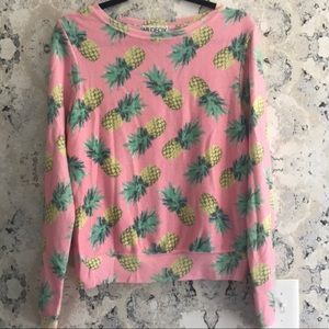 Wildfox Pineapple Sweatshirt - Small